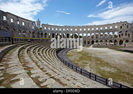 Anfiteatro Arena di Pola, Pola, Croazia Foto Stock