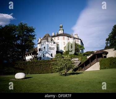 Austria, Innsbruck, il castello di Ambras. Foto Stock