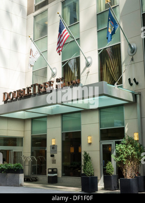 Ingresso Al Double Tree Hotel Foto Stock
