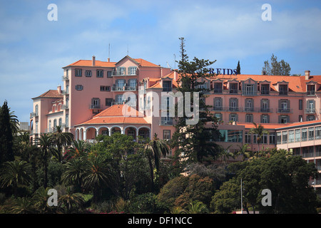 Madeira, Funchal, hotel, Reid's Palace Hotel, Reid Foto Stock