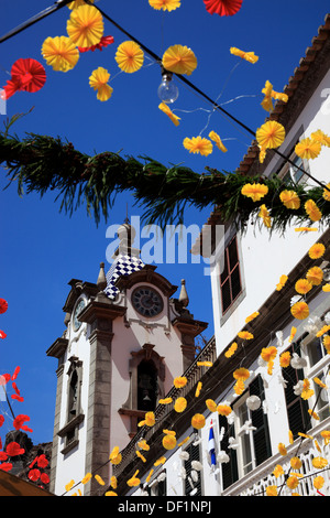 Madera, Ribeira Brava, la chiesa Igreja de Sao Bento Foto Stock