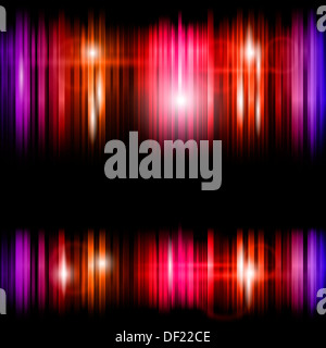 Abstract lucide linee colorate sullo sfondo Foto Stock