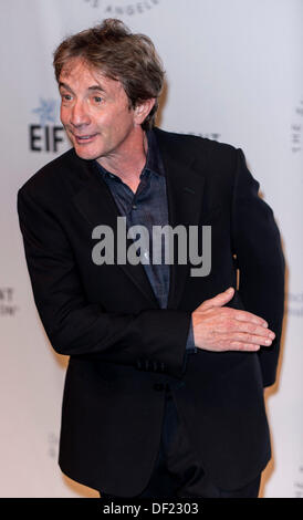 Santa Monica, CA, Stati Uniti d'America. Xxv Sep, 2013. MARTIN SHORT arriva per il Shakespeare Center di Los Angeles' XXIII edizione semplicemente Shakespeare in ampia fase. Credito: Brian Cahn/ZUMAPRESS.com/Alamy Live News Foto Stock