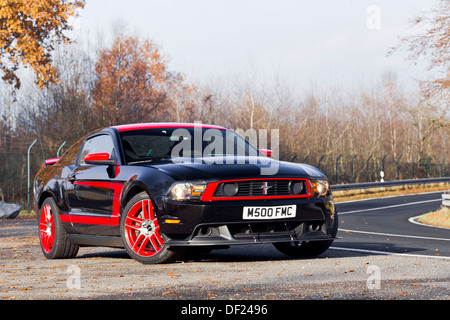 Ford Mustang Boss 302 Laguna Seca 2011. Foto Stock