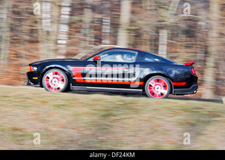 Ford Mustang Boss 302 Laguna Seca 2011. Foto Stock