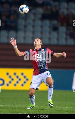 Alberto Gilardino (Genova), Settembre 24, 2013 - Calcio : Italiano 'Serie A' match tra Udinese 1-0 Genova presso lo Stadio Friuli Udine, Italia. (Foto di Maurizio Borsari/AFLO) Foto Stock