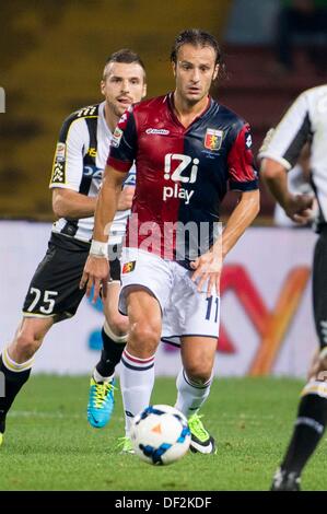 Alberto Gilardino (Genova), Settembre 24, 2013 - Calcio : Italiano 'Serie A' match tra Udinese 1-0 Genova presso lo Stadio Friuli Udine, Italia. (Foto di Maurizio Borsari/AFLO) Foto Stock