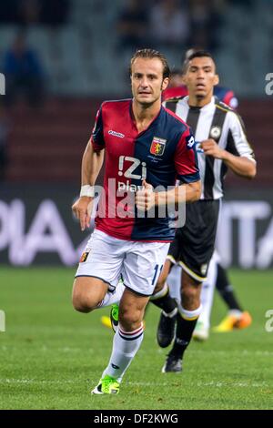 Alberto Gilardino (Genova), Settembre 24, 2013 - Calcio : Italiano 'Serie A' match tra Udinese 1-0 Genova presso lo Stadio Friuli Udine, Italia. (Foto di Maurizio Borsari/AFLO) Foto Stock