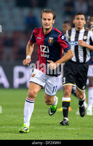 Alberto Gilardino (Genova), Settembre 24, 2013 - Calcio : Italiano 'Serie A' match tra Udinese 1-0 Genova presso lo Stadio Friuli Udine, Italia. (Foto di Maurizio Borsari/AFLO) Foto Stock