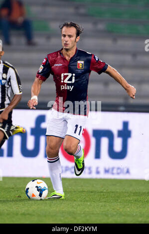 Alberto Gilardino (Genova), Settembre 24, 2013 - Calcio : Italiano 'Serie A' match tra Udinese 1-0 Genova presso lo Stadio Friuli Udine, Italia. (Foto di Maurizio Borsari/AFLO) Foto Stock