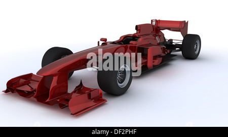 3D render di una formula one racing car Foto Stock