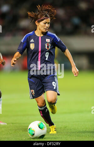 Nahomi Kawasumi (JPN), Settembre 26, 2013 - Calcio : internazionale amichevole tra Giappone 2-0 la Nigeria a Fukuda Denshi Arena, Chiba, Giappone. Credito: Daiju Kitamura AFLO/sport/Alamy Live News Foto Stock