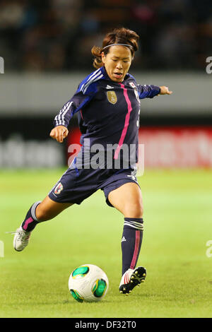 Azusa Iwashimizu (JPN), Settembre 26, 2013 - Calcio : internazionale amichevole tra Giappone 2-0 la Nigeria a Fukuda Denshi Arena, Chiba, Giappone. Credito: Daiju Kitamura AFLO/sport/Alamy Live News Foto Stock