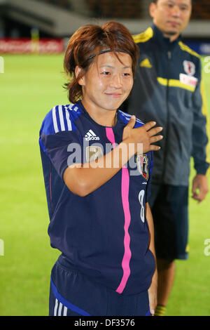 Aya Miyama (JPN), Settembre 26, 2013 - Calcio : internazionale amichevole tra Giappone 2-0 la Nigeria a Fukuda Denshi Arena, Chiba, Giappone. Credito: Daiju Kitamura AFLO/sport/Alamy Live News Foto Stock