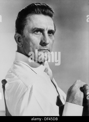 Kirk Douglas sul set del film "Due settimane in un'altra città", MGM, 1962 Foto Stock