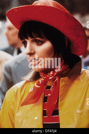 Liza Minnelli, sul set del film "Arthur", Warner Bros, 1981 Foto Stock
