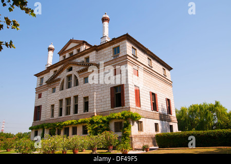 Villa Foscari Malcontenta a Mira tra Padova e Venezia Foto Stock