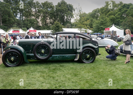 St James Concours di eleganza vincitore del Best in Show Roseette Bentley sei velocità Foto Stock