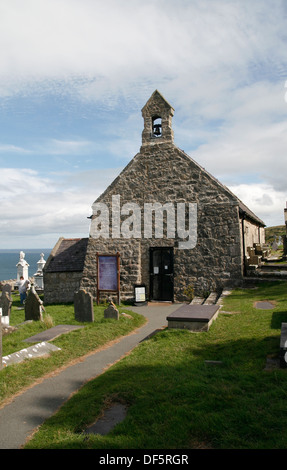 St Tudno chiesa del Great Orme Llandudno Conwy Wales UK Foto Stock