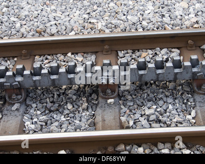 Aigle Leysin linea ferroviaria nel cantone di Vaud della Svizzera, in prossimità di via 1.000 mm manometro ruota dentata ferroviarie, Abt sistema rack Foto Stock