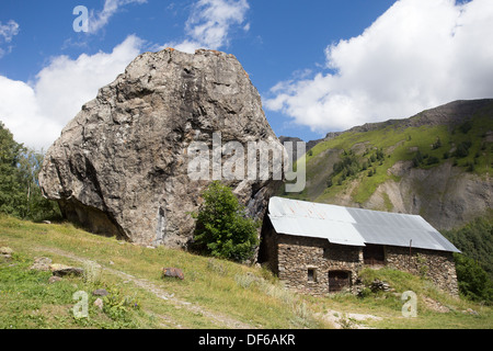 Le Perron Alpes d'Huez Alp Huez Isere Rodano Alpi Francia Foto Stock