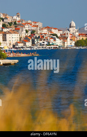 Città di Sibenik Foto Stock