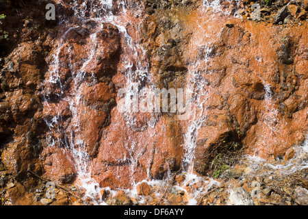 Le Perron Alpes d'Huez Alp Huez Isere Rodano Alpi Francia Foto Stock