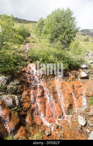 Le Perron Alpes d'Huez Alp Huez Isere Rodano Alpi Francia Foto Stock