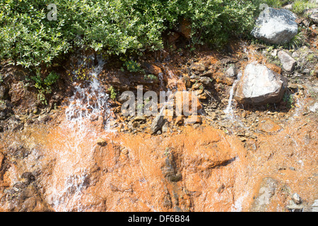 Le Perron Alpes d'Huez Alp Huez Isere Rodano Alpi Francia Foto Stock