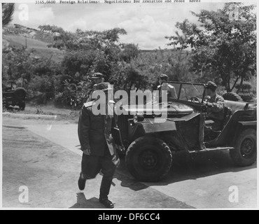 Guerra di Corea i colloqui di pace. Kaesong, Corea 292620 Foto Stock