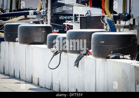 Pit Wall a Baltimore Grand Prix Foto Stock