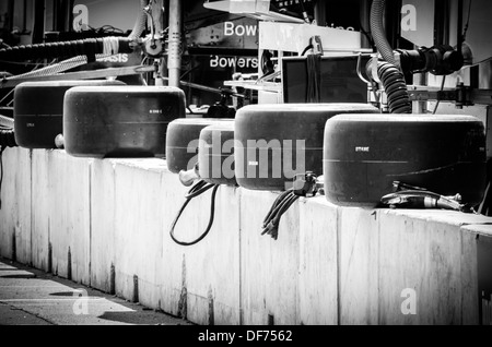 Pit Wall a Baltimore Grand Prix Foto Stock