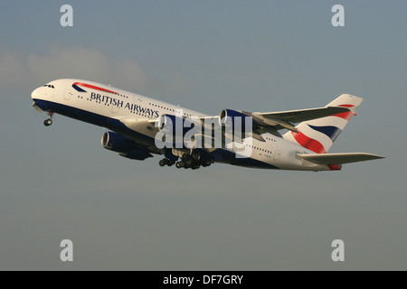 BRITISH AIRWAYS Airbus A380 Foto Stock