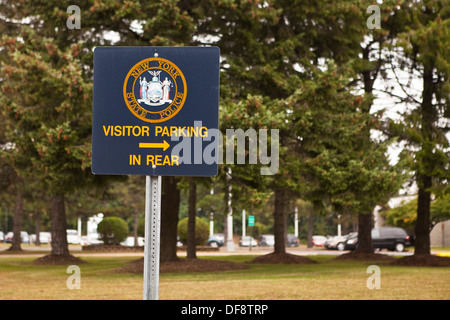 Lo stato di New York Police Academy è raffigurato in Albany Foto Stock