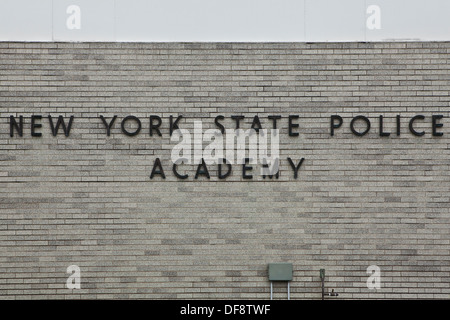 Lo stato di New York Police Academy è raffigurato in Albany Foto Stock