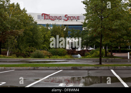 Pietra di tornitura Resort & Casino è raffigurato in Verona, NY Foto Stock