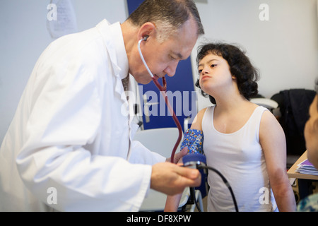 Bambino, SINDROME DI DOWN Foto Stock