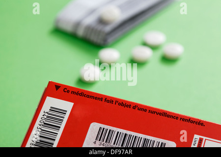 Farmaco sotto sorveglianza Foto Stock