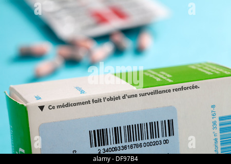 Farmaco sotto sorveglianza Foto Stock