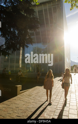 Museion, il museo di arte contemporanea, Bolzano, Alto Adige, Itay, Europa Foto Stock