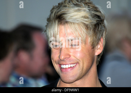 Mitch Hewer presso la premiere del film di 'Filth", Londra, 30 settembre 2013. Foto Stock