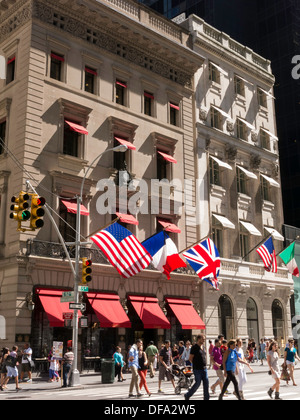 Cartier Store Front, NYC Foto Stock