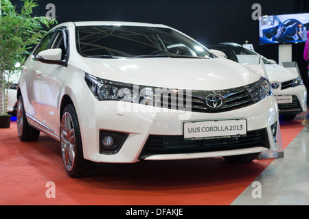 Toyota Corolla 2013. Toyota Corolla è uno dei la maggior parte dei veicoli venduti in tutto il mondo per decenni. Foto Stock