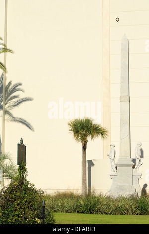 Memoriale confederato,Hillsborough County Courthouse,Tampa, Florida, STATI UNITI D'AMERICA,l'America del Nord Foto Stock