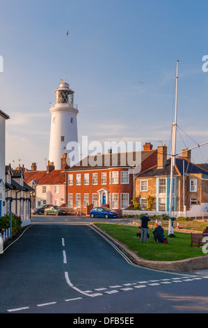 Il faro in Southwold, Suffolk, Inghilterra, Regno Unito Foto Stock