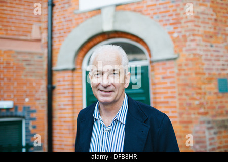 David Gower a Henley Festival Letterario 2013 Foto Stock