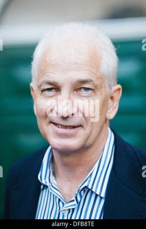 David Gower a Henley Festival Letterario 2013 Foto Stock