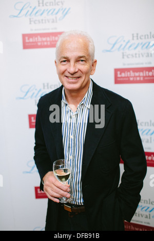 David Gower a Henley Festival Letterario 2013 Foto Stock