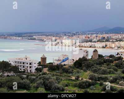 Necropoli de Puig des Molins in Eivissa sull'isola di Ibiza, Isole Baleari, Spagna Foto Stock