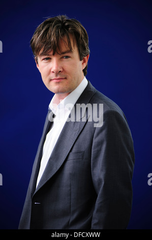 Robert Lewis, Autore, partecipando al Edinburgh International Book Festival, venerdì 16 agosto 2013. Foto Stock